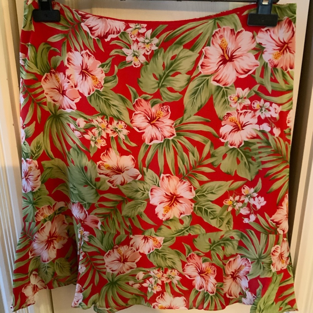 Jones New York signature silk skirt